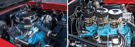 Стандартный (325 л.с.) и Tri-Power (348 л.с.)