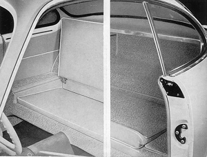 Салон Karmann-Ghia, 1955 г.