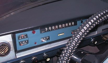 Ленточный спидометр был до 1975-м