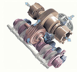 Компактная 6-ти ступенчатая коробка передач